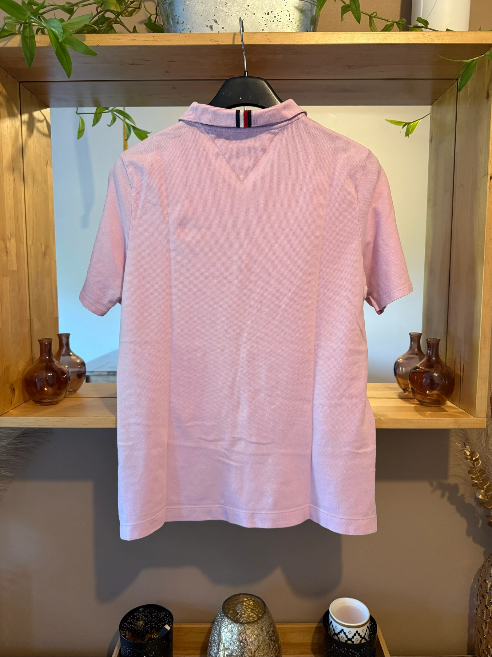 Polo mujer Tommy Hilfiger – Rosa pálido – Talla L – Ajuste Regular - Chic y casual – photo 2